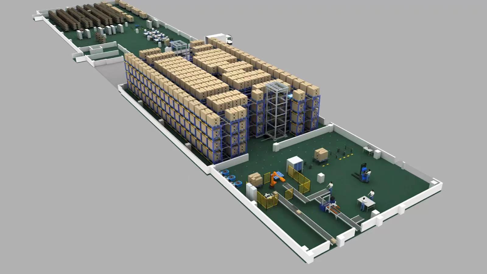 【兆恒機械】菜鳥在浙江建設(shè)“無人糧倉”，引入機械臂、AGV機器人、四向穿梭車